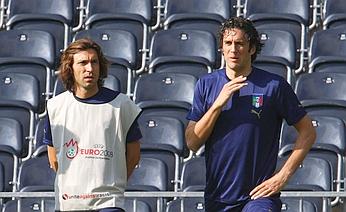 Pirlo e Toni
