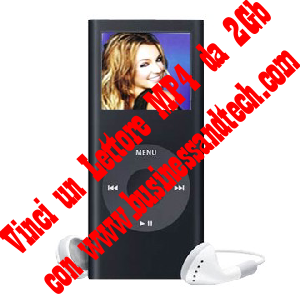 Tech Contest - Vinci un Lettore MP4